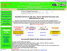 Tablet Screenshot of caravans4u.co.uk
